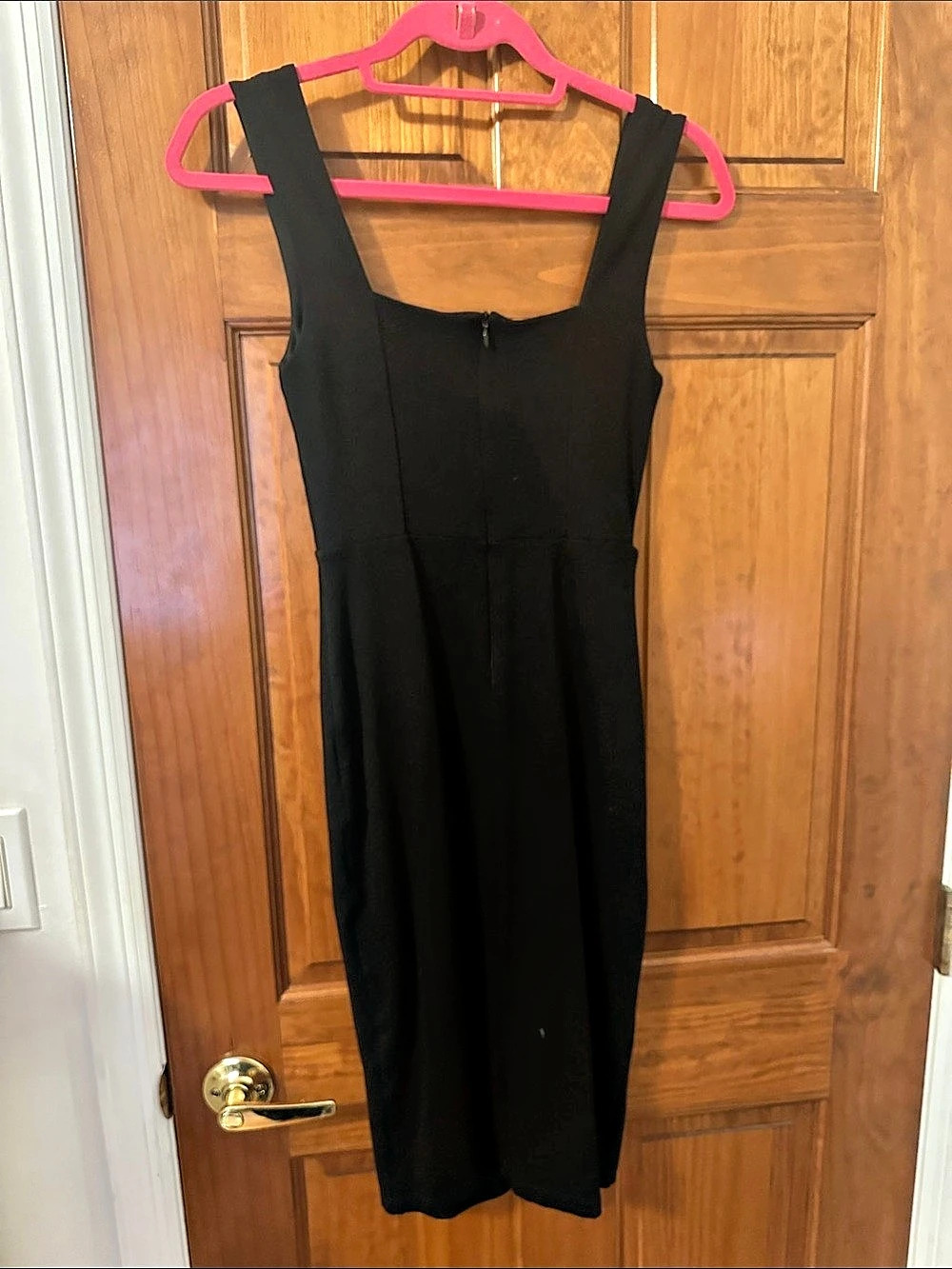 Lulus Black Midi Dress Size XS Like New